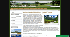 Desktop Screenshot of malaysiagolfholiday.com