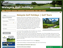 Tablet Screenshot of malaysiagolfholiday.com